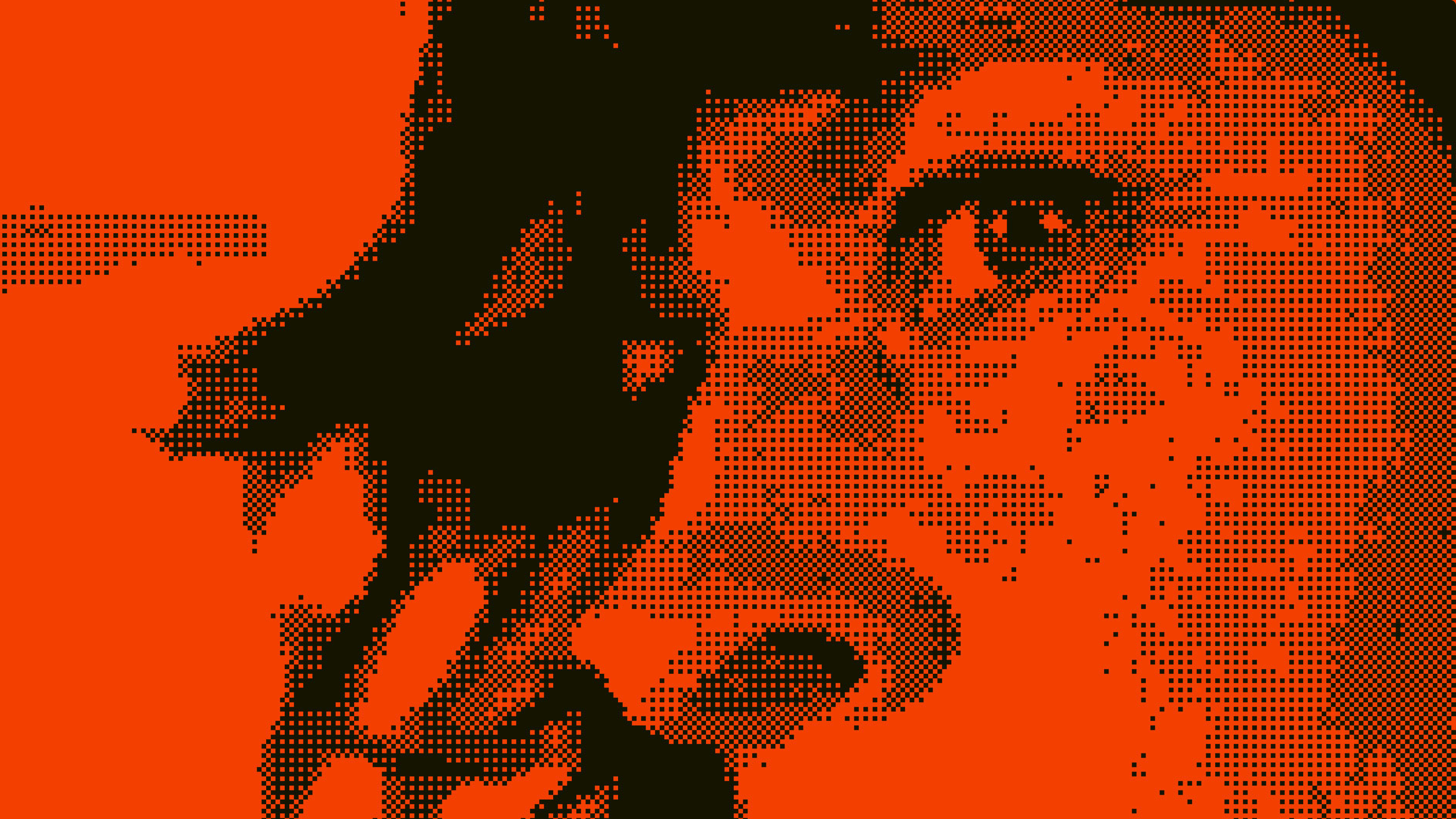 Mary Woodvine Dithered